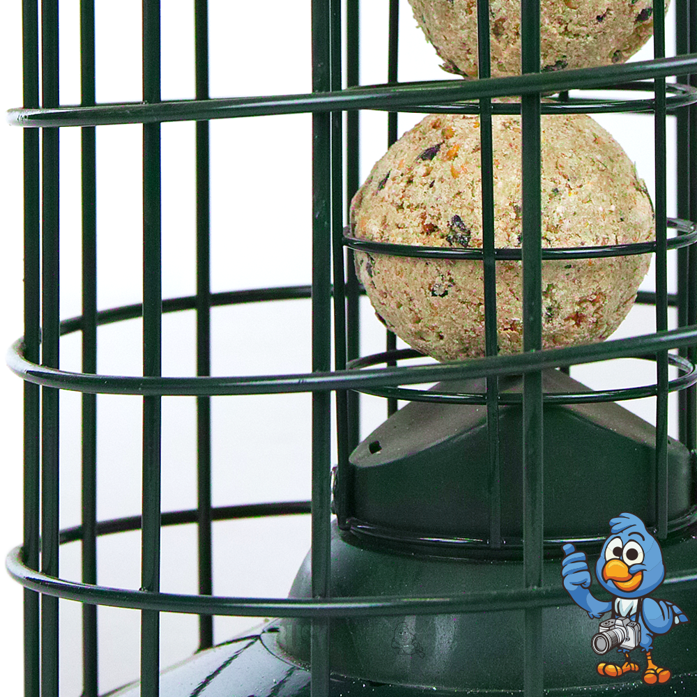 Carbon Fat Balls Feeder - Squirrel Proof