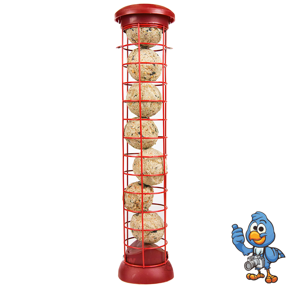 Premium Plastic Fat Balls Feeder - Large