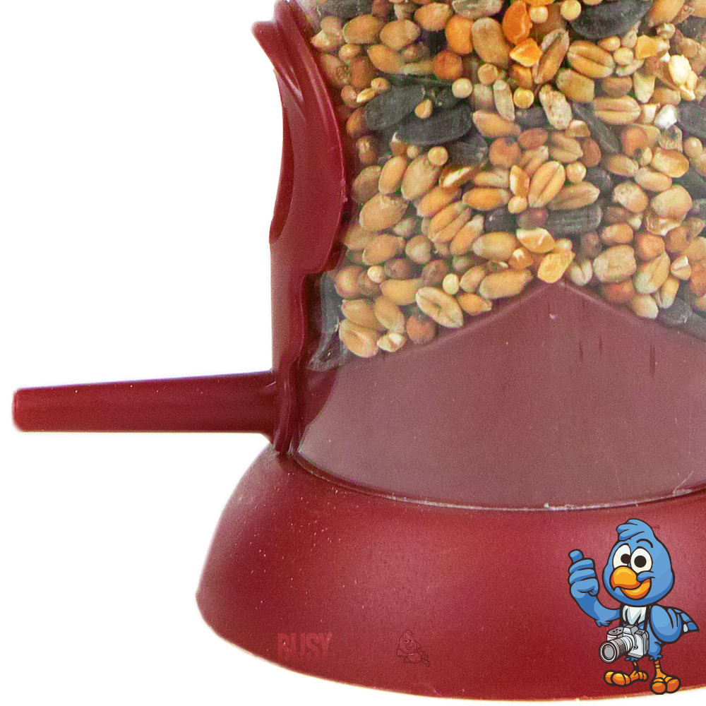 Premium Plastic Seed Feeder - Large