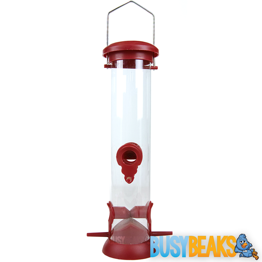 Premium Plastic Seed Feeder - Large